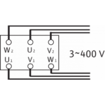 Вертикальный многоступенчатый насос Wilo Multivert MVI 814 (3~400 V, FKM, PN 25) — изображение 5